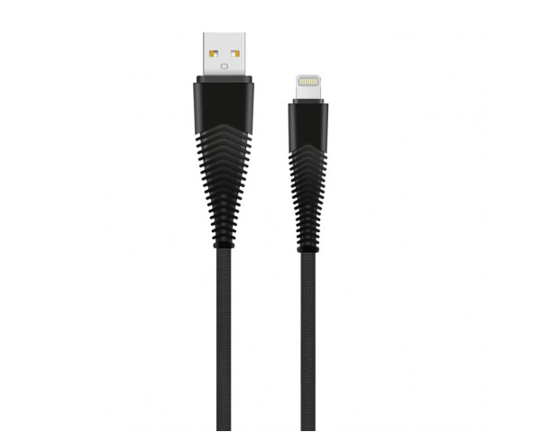 Кабель USB WALKER C550 Lightning black