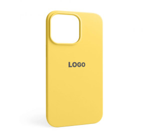 Чохол Full Silicone Case для Apple iPhone 15 Pro Max yellow (04)