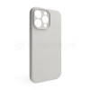 Чохол Full Silicone Case для Apple iPhone 15 Pro Max stone (11) закрита камера (без логотипу)