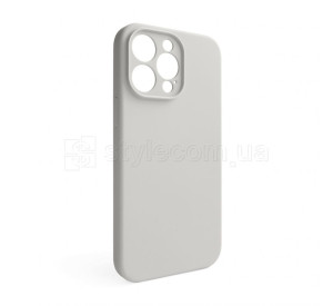 Чохол Full Silicone Case для Apple iPhone 15 Pro Max stone (11) закрита камера (без логотипу)