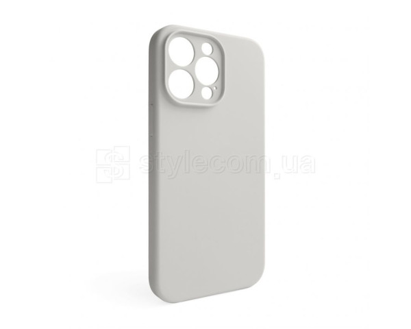 Чохол Full Silicone Case для Apple iPhone 15 Pro Max stone (11) закрита камера (без логотипу)