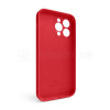 Чохол Full Silicone Case для Apple iPhone 15 Pro Max red (14) закрита камера (без логотипу)