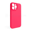 Чохол Full Silicone Case для Apple iPhone 15 Pro Max shiny pink (38) закрита камера (без логотипу)