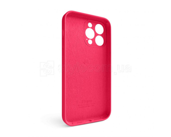 Чохол Full Silicone Case для Apple iPhone 15 Pro Max shiny pink (38) закрита камера (без логотипу)