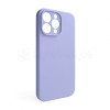 Чехол Full Silicone Case для Apple iPhone 15 Pro Max lilac (39) закрытая камера (без логотипа)