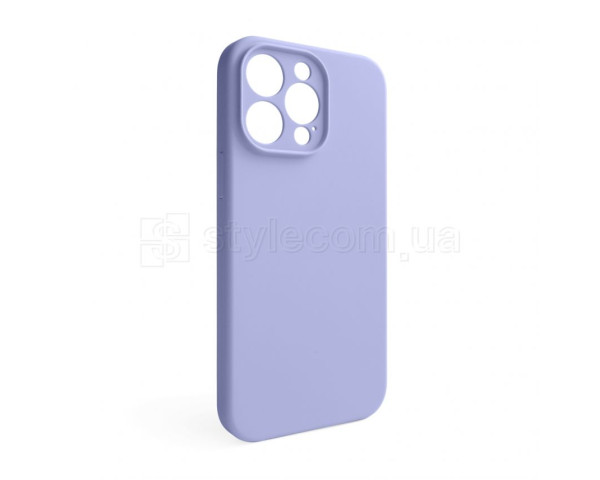 Чехол Full Silicone Case для Apple iPhone 15 Pro Max lilac (39) закрытая камера (без логотипа)