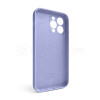 Чехол Full Silicone Case для Apple iPhone 15 Pro Max lilac (39) закрытая камера (без логотипа)