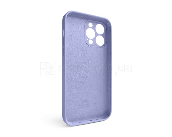Чехол Full Silicone Case для Apple iPhone 15 Pro Max lilac (39) закрытая камера (без логотипа)