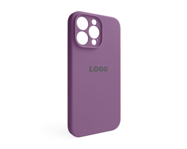 Чохол Full Silicone Case для Apple iPhone 15 Pro Max grape (43) закрытая камера