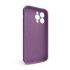 Чохол Full Silicone Case для Apple iPhone 15 Pro Max grape (43) закрытая камера