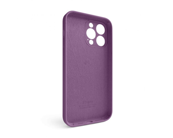 Чохол Full Silicone Case для Apple iPhone 15 Pro Max grape (43) закрытая камера