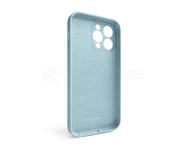Чохол Full Silicone Case для Apple iPhone 15 Pro Max sky blue (58) закрита камера (без логотипу)