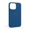 Чехол Full Silicone Case для Apple iPhone 15 Pro Max blue horizon (65)
