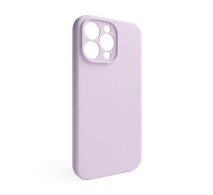 Чохол Full Silicone Case для Apple iPhone 15 Pro Max lilac purple (72) закрита камера (без логотипу)