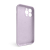 Чохол Full Silicone Case для Apple iPhone 15 Pro Max lilac purple (72) закрита камера (без логотипу)