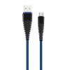 Кабель USB WALKER C550 Micro dark blue