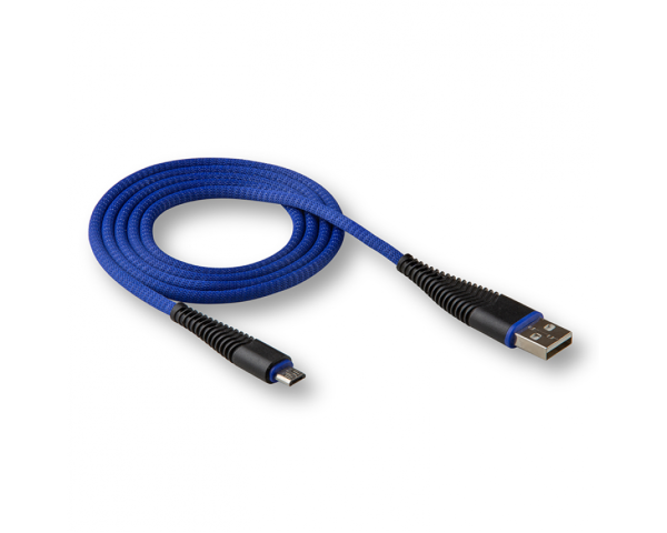 Кабель USB WALKER C550 Micro dark blue