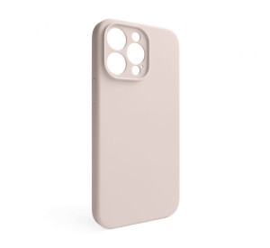 Чохол Full Silicone Case для Apple iPhone 15 Pro Max grey pink (73) закрита камера (без логотипу)
