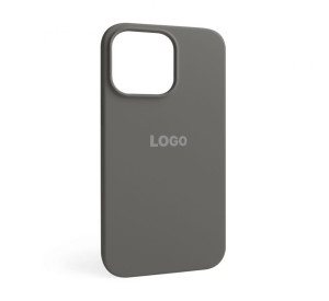 Чохол Full Silicone Case для Apple iPhone 15 Pro Max titanium grey (74)