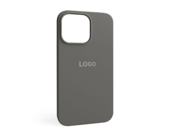 Чохол Full Silicone Case для Apple iPhone 15 Pro Max titanium grey (74)