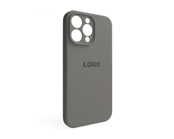 Чохол Full Silicone Case для Apple iPhone 15 Pro Max titanium grey (74) закрита камера