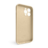Чохол Full Silicone Case для Apple iPhone 15 Pro Max desert gold (76) закрита камера (без логотипу)