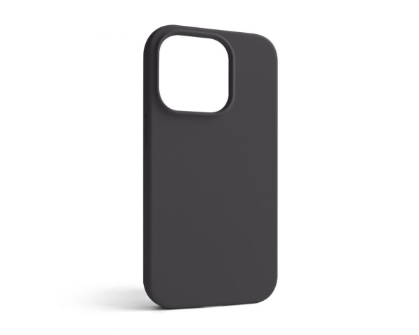 Чехол Full Silicone Case для Apple iPhone 16 dark grey (15) (без логотипа)