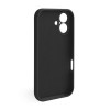 Чохол Full Silicone Case для Apple iPhone 16 black (18) закрита камера