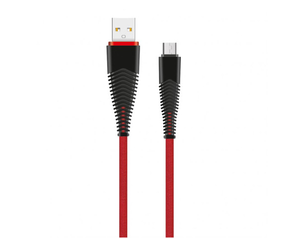 Кабель USB WALKER C550 Micro red