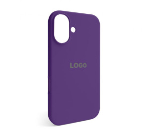Чохол Full Silicone Case для Apple iPhone 16 purple (34)