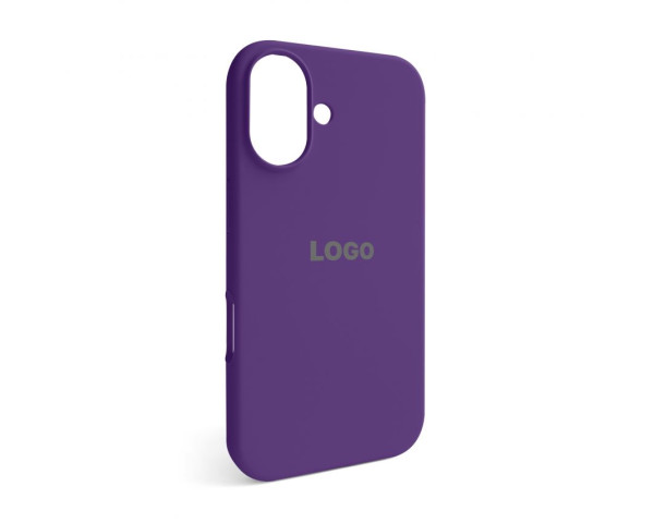 Чехол Full Silicone Case для Apple iPhone 16 purple (34)