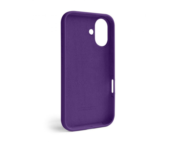 Чехол Full Silicone Case для Apple iPhone 16 purple (34)