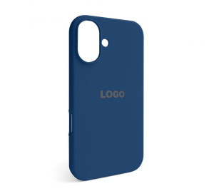 Чохол Full Silicone Case для Apple iPhone 16 cobalt (36)