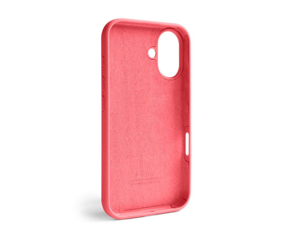 Чохол Full Silicone Case для Apple iPhone 16 watermelon pink (52)
