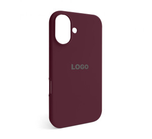 Чохол Full Silicone Case для Apple iPhone 16 plum (57)