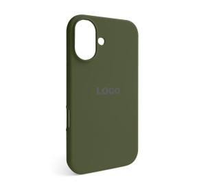 Чохол Full Silicone Case для Apple iPhone 16 forest green (63)