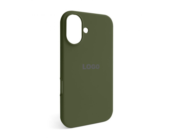 Чохол Full Silicone Case для Apple iPhone 16 forest green (63)