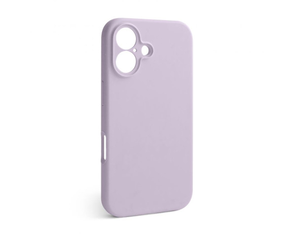 Чохол Full Silicone Case для Apple iPhone 16 lilac purple (72) закрита камера (без логотипу)