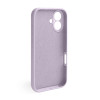 Чохол Full Silicone Case для Apple iPhone 16 lilac purple (72) закрита камера (без логотипу)