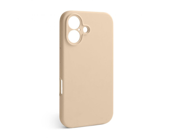 Чохол Full Silicone Case для Apple iPhone 16 desert gold (76) закрита камера (без логотипу)