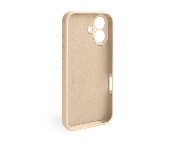 Чохол Full Silicone Case для Apple iPhone 16 desert gold (76) закрита камера (без логотипу)