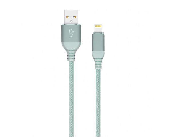 Кабель USB WALKER C560 Lightning green