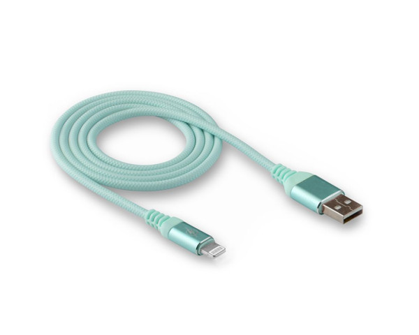 Кабель USB WALKER C560 Lightning green