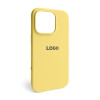 Чехол Full Silicone Case для Apple iPhone 16 Pro yellow (04)