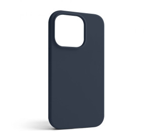 Чехол Full Silicone Case для Apple iPhone 16 Pro midnight blue (08) (без логотипа)