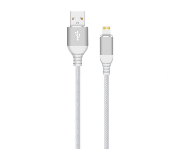 Кабель USB WALKER C560 Lightning white