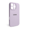 Чехол Full Silicone Case для Apple iPhone 16 Pro lilac purple (72) закрытая камера