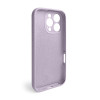 Чехол Full Silicone Case для Apple iPhone 16 Pro lilac purple (72) закрытая камера