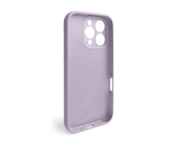 Чехол Full Silicone Case для Apple iPhone 16 Pro lilac purple (72) закрытая камера