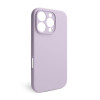 Чехол Full Silicone Case для Apple iPhone 16 Pro lilac purple (72) закрытая камера (без логотипа)